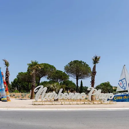 Pavillon 2 Pieces Avec Mezzanine, Animaux Et Parking, Proche - Fr-1-409-95 * Narbonne-Plage